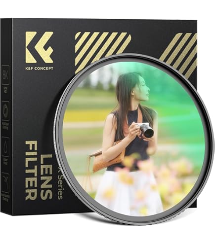 Amazon | K&F CONCEPT 82mm ブラックミスト1/4 ソフト効果 1/4